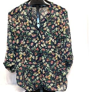 Floral Mossimo Blouse